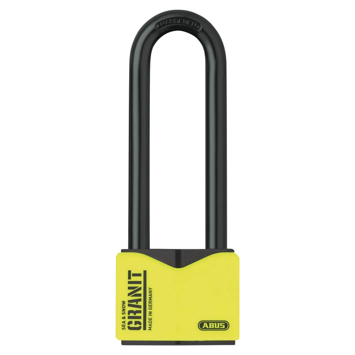 ABUS Granit Vorhängeschloss 37/55HB100 mit hohem Bügel - für den Ausseneinsatz - aus gehärtetem Spez