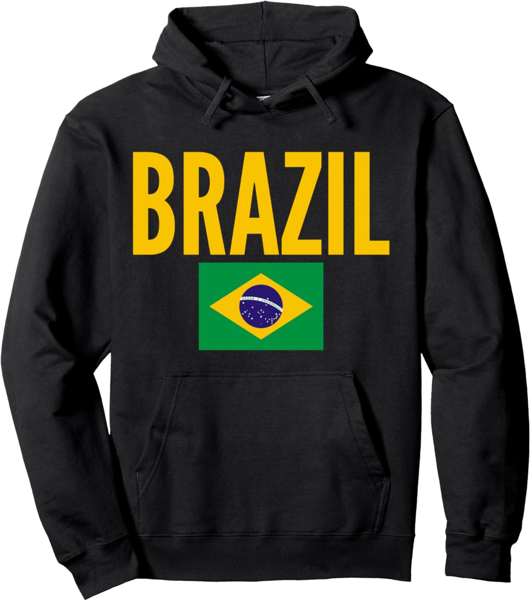 Brasilianisch - Brasilien Land Pullover Hoodie