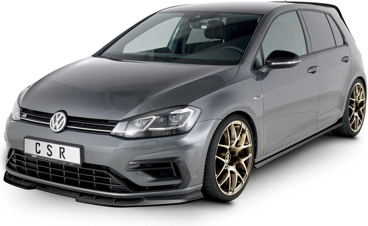 CSR-Automotive Scheinwerferblenden Kompatibel mit/Ersatz für VW Golf 7 (Typ AU) SB304-G