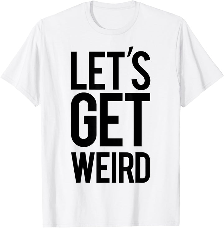 Little Mix – Black Let's Get Weird Front Back Print T-Shirt