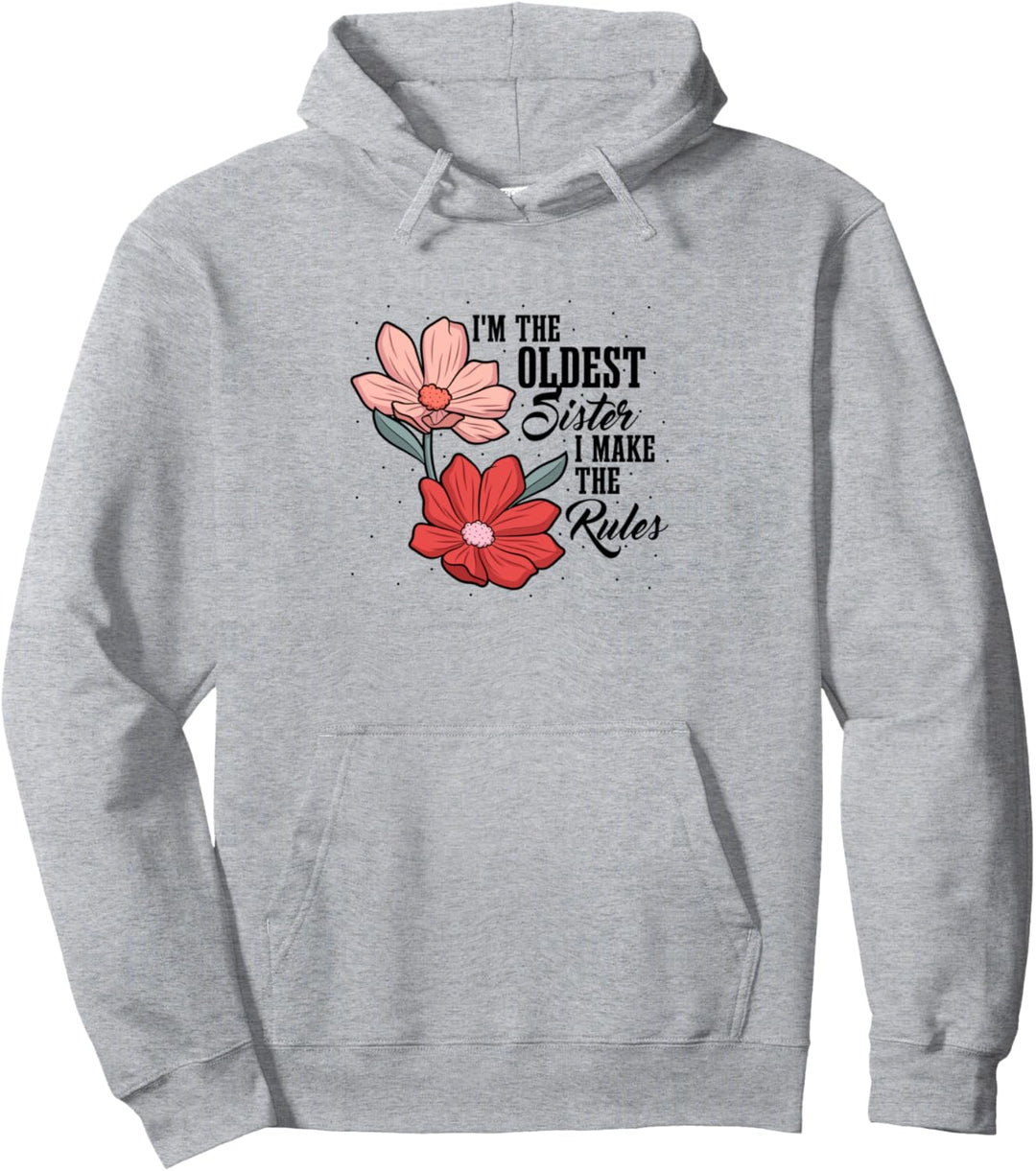 Lustige Geschwister Rivalität Verrückte Schwestern Brüder Pullover Hoodie