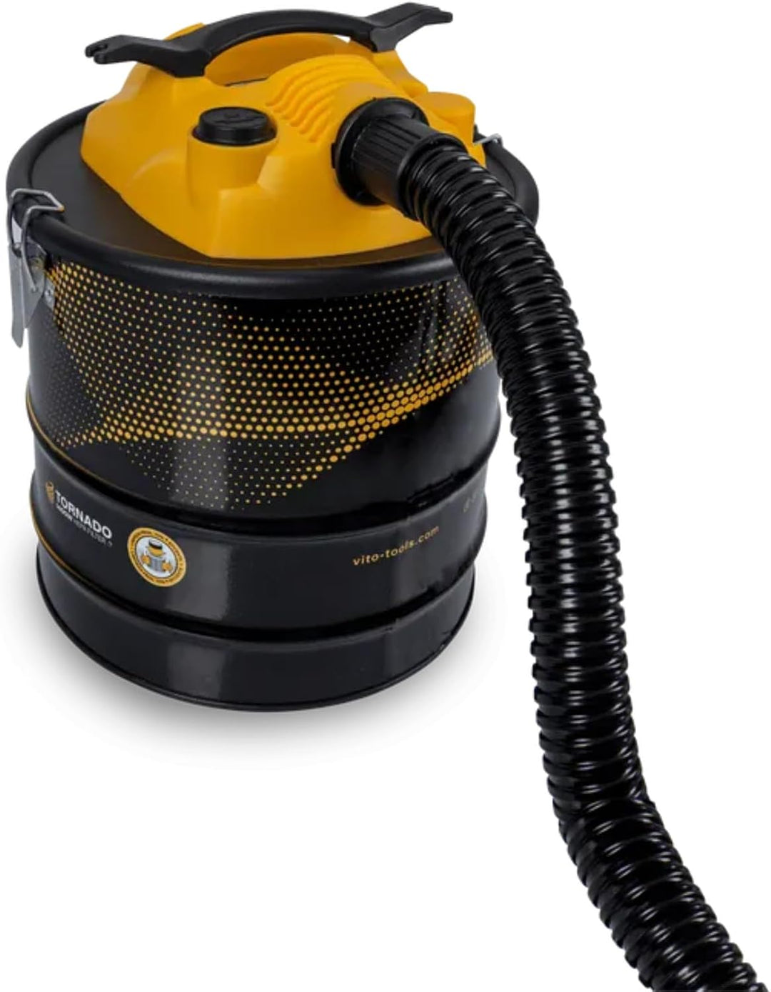 VITO Pro Power Aschesauger 1400W - 18 L bis 50° - für Kamin, Grill, Ofen - HEPA Filter mit EasyClean