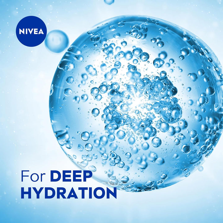NIVEA MicellAIR 5 Stück Skin Breathe Mizellenwasser (400ml), 3-in-1 Sensitive Make Up Entferner Mize