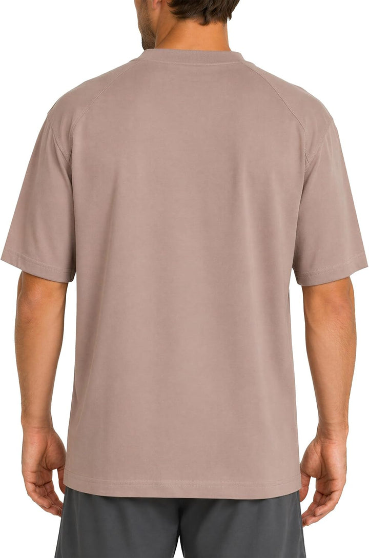 Modernes Oversized T-Shirt für Herren - Stylisches Basic mit Rundhalsausschnitt & Kurzen Ärmeln | An