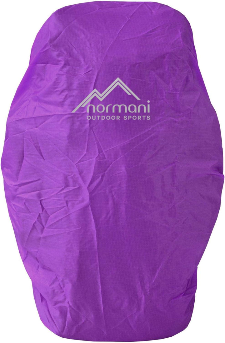 normani wasserdichter Regenueberzug Raincover Regenhülle für Backpacks Rucksack Violett 60-70 Liter,