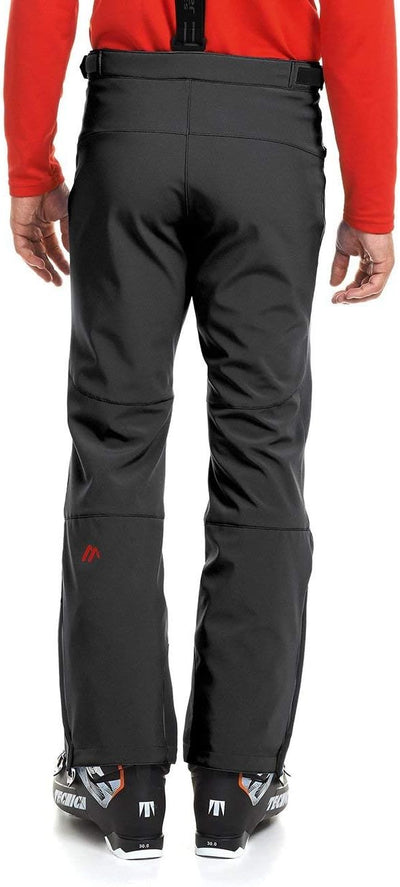 Maier Sports Herren Softshell Skihose Lothar 2 24 Schwarz, 24 Schwarz