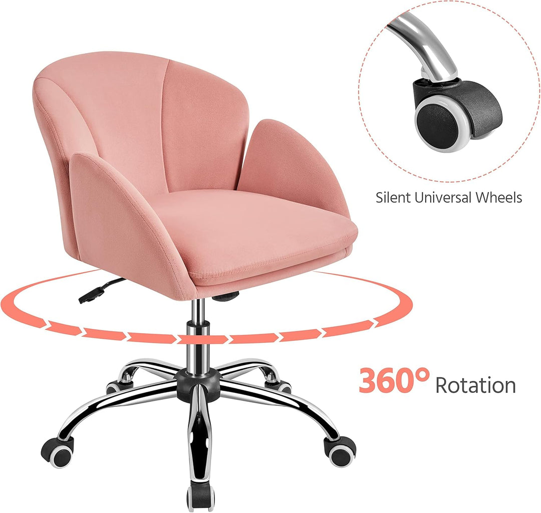 Yaheetech Schreibtischstuhl Ergonomisch Bürostuhl bis 136 kg Belastbar, Drehstuhl Höhenverstellbar C