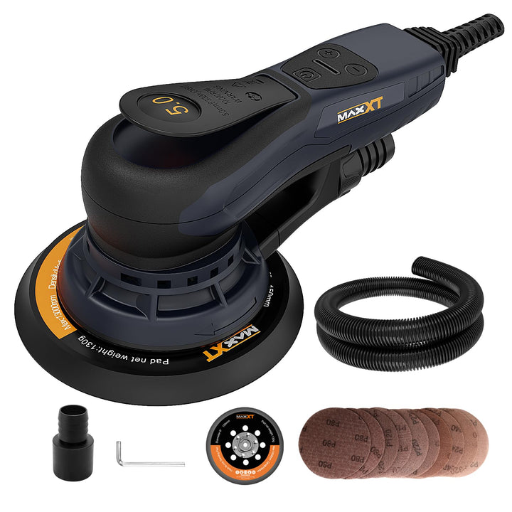 MAXXT Exenterschleifmaschine 150 mm, bürstenlos, mit Dreikernanschluss, 5,0 mm Exzenterhub, automati