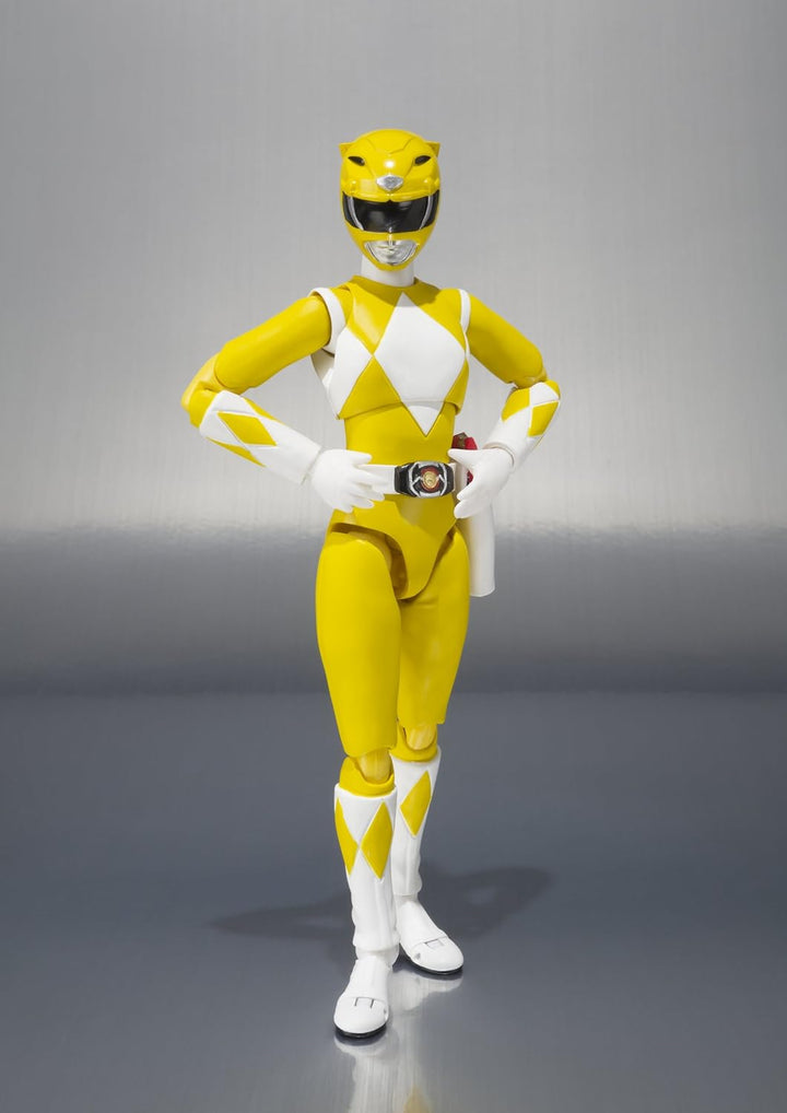 BANDAI Tamashii Nationen S.H. Figuarts gelb Ranger Power Rangers Action Figur