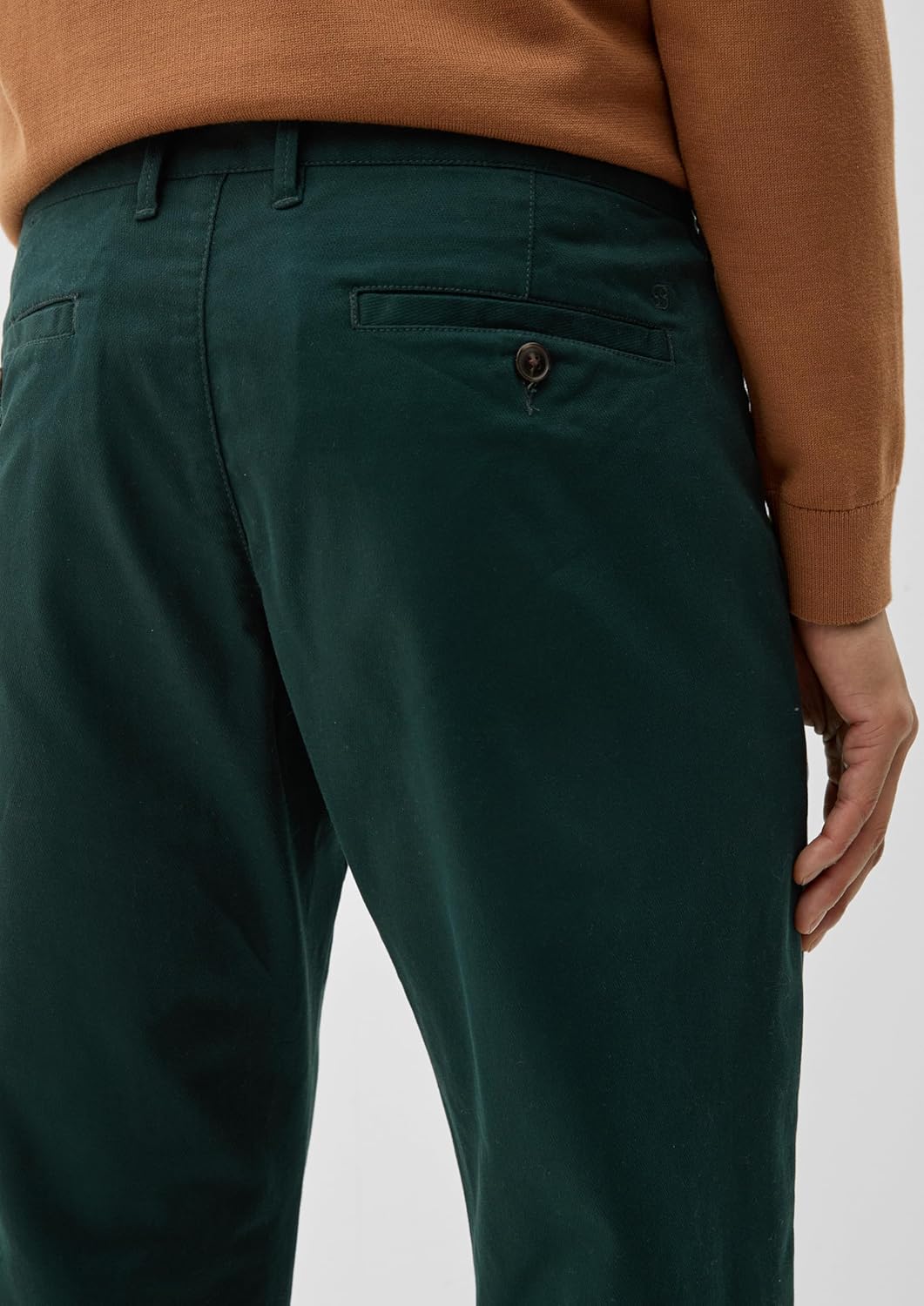 s.Oliver Regular: Chino mit Struktur 34W / 34L Grün, 34W / 34L Grün