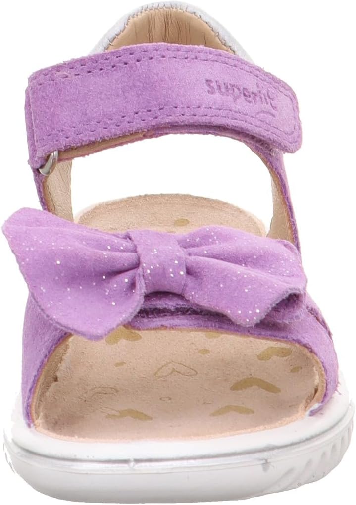 Superfit Mädchen Sparkle Sandale 30 EU Lila 8500, 30 EU Lila 8500