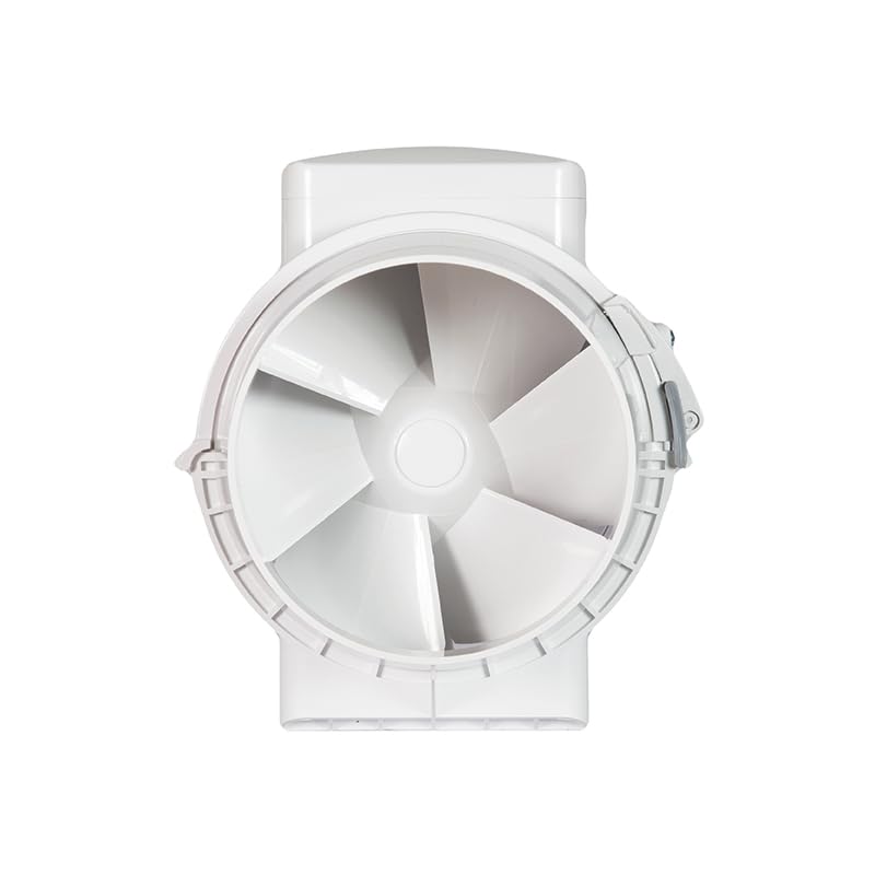 Airflow Aventa 125B In-Line Mischstrom-Extractor Fan – 23W energieeffizient, 61-78 l/s (220-280 m³/h