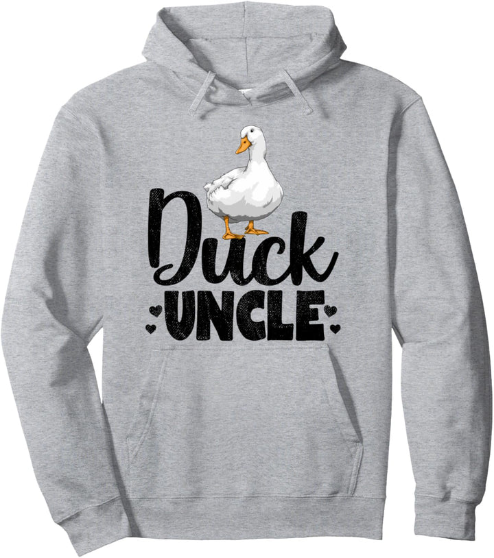 Duck Uncle Funny Water Ducklings Gift Pullover Hoodie