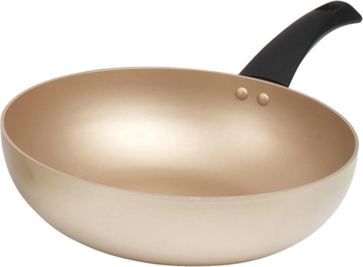 Salter BW11111EU7 Wokpfanne - Wok-Rührpfanne, Antihaftbeschichtung, stabiler Boden, Tief Bratpfanne,