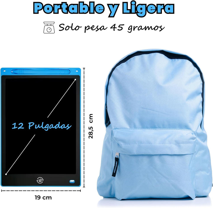 2 x Magnettafel für Kinder, 30,5 cm (12 Zoll) + Anleitung mit 100 Zeichnungen, Zaubertafel für Kinde