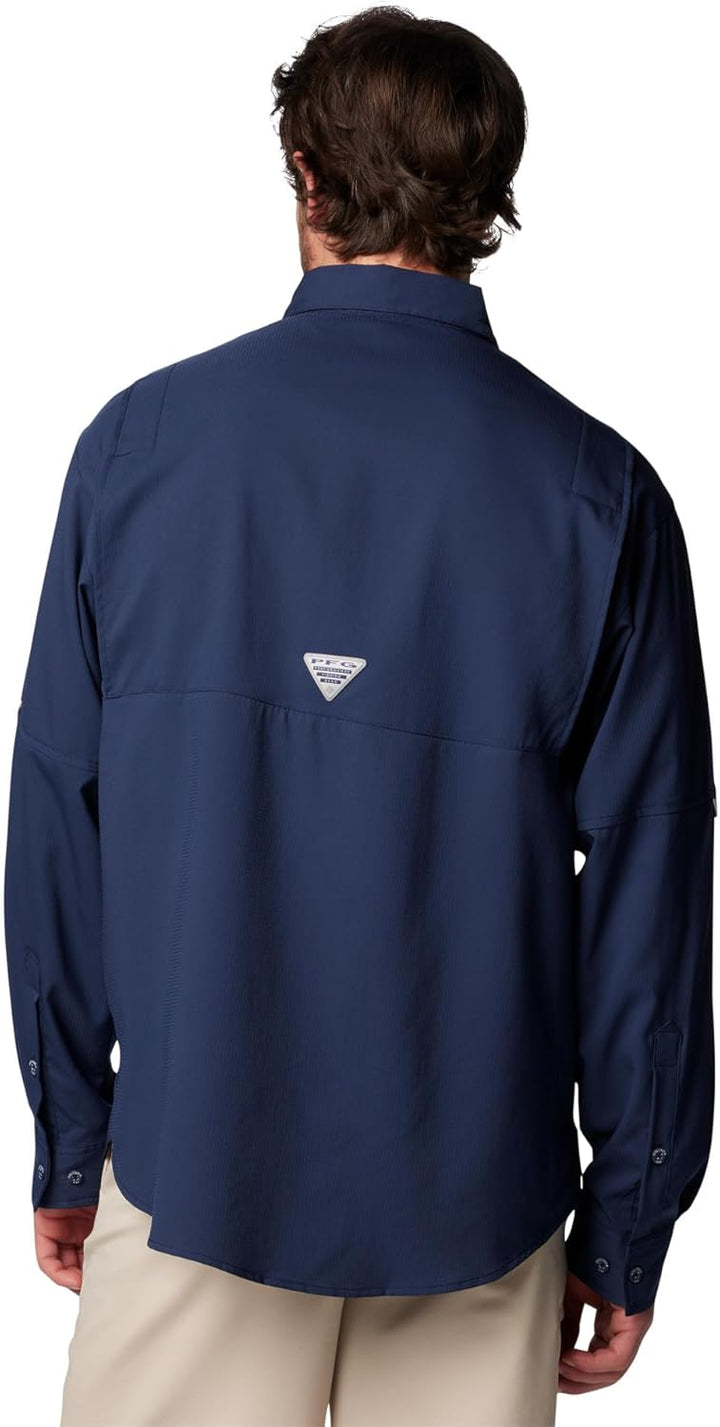 Columbia Herren Super Bonehead Classic Langarm Angelshirt XS Collegiate Marineblau, XS Collegiate Na