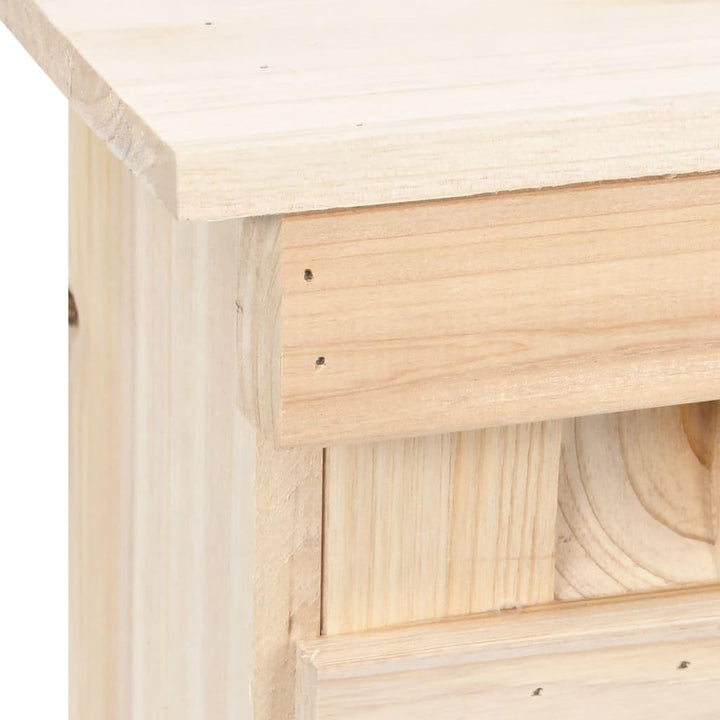 Myheimly Spatzenhaus 5-Fach 68x15x21 cm Tannenholz Nistkasten für Sperling Spatzenvilla