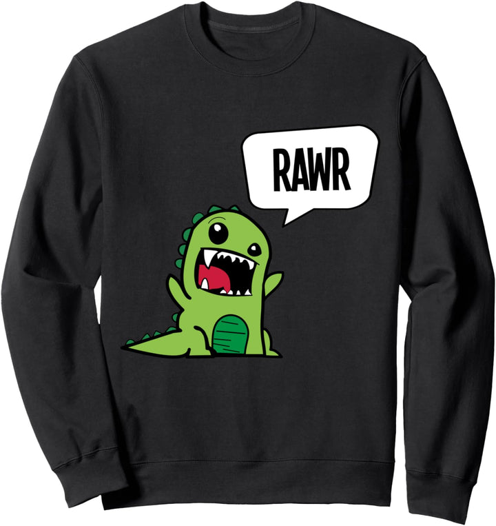 RAWR - süsser Dino Kinder Print - Geschenkidee Sweatshirt