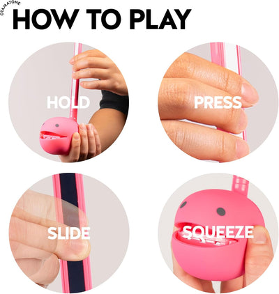 Otamatone Regular Pink, Japanisch Elektronisches Musik Instrument, Tragbar Digitale Musikinstrumente