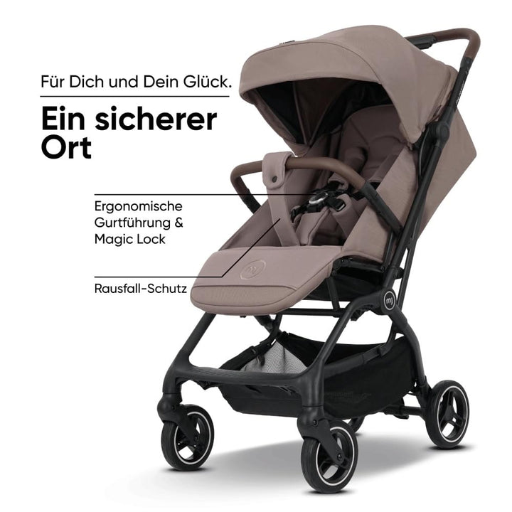 my junior® Buggy PICO² | bis 22kg | Einhand AutoFold-Klappmechanismus | Ergonomische Liegeposition n