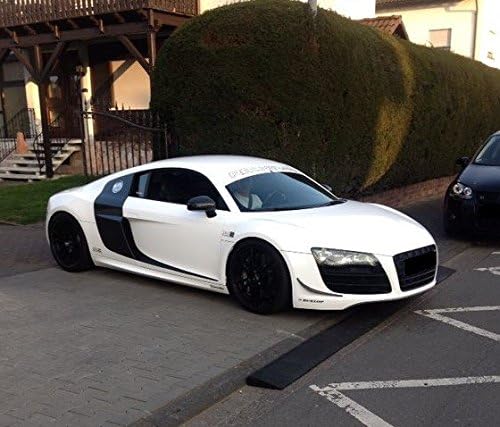 bepco Bordsteinkanten-Rampe-Set (2 Stück) 40-100 mm aus Gummifasern (schwarz) - Auffahrrampe - Türsc