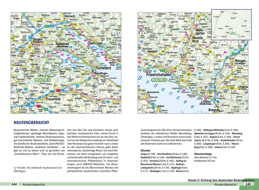 Reise Know-How Wohnmobil-Tourguide Bodensee, Schwarzwald und Schwäbische Alb (mit Oberschwäbischer B