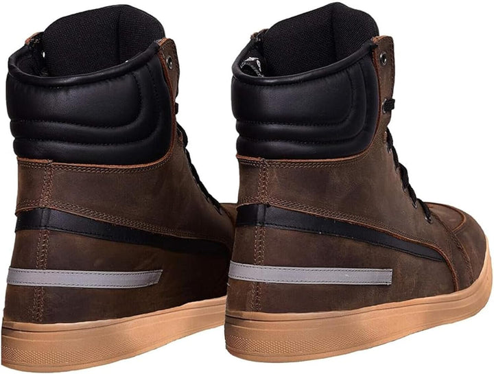Wasserdichte Motorradstiefel für die Stadt, lässig, für Herren, rutschfest, Motorradschuhe, CE EN [1
