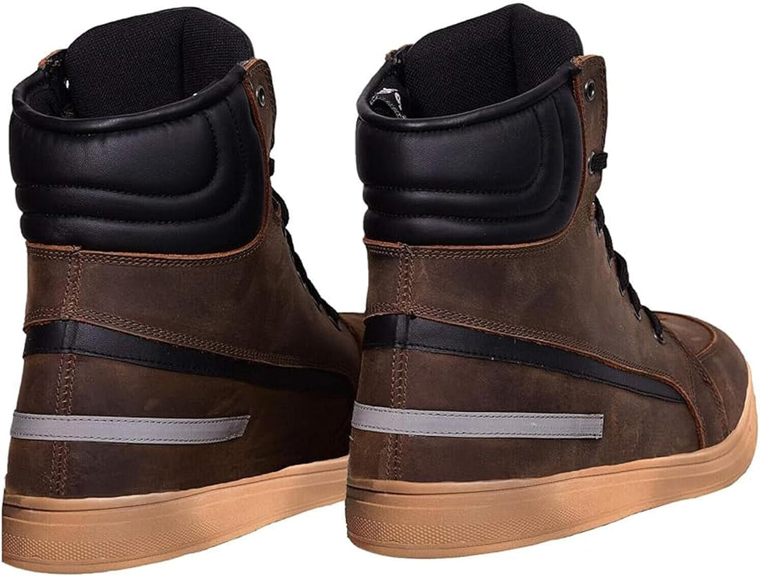Wasserdichte Motorradstiefel für die Stadt, lässig, für Herren, rutschfest, Motorradschuhe, CE EN [1