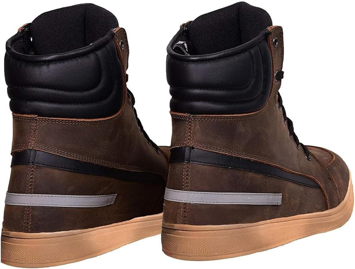Wasserdichte Motorradstiefel für die Stadt, lässig, für Herren, rutschfest, Motorradschuhe, CE EN [1