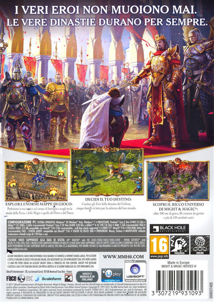 PC Might & Magic Heroes VI IT Import