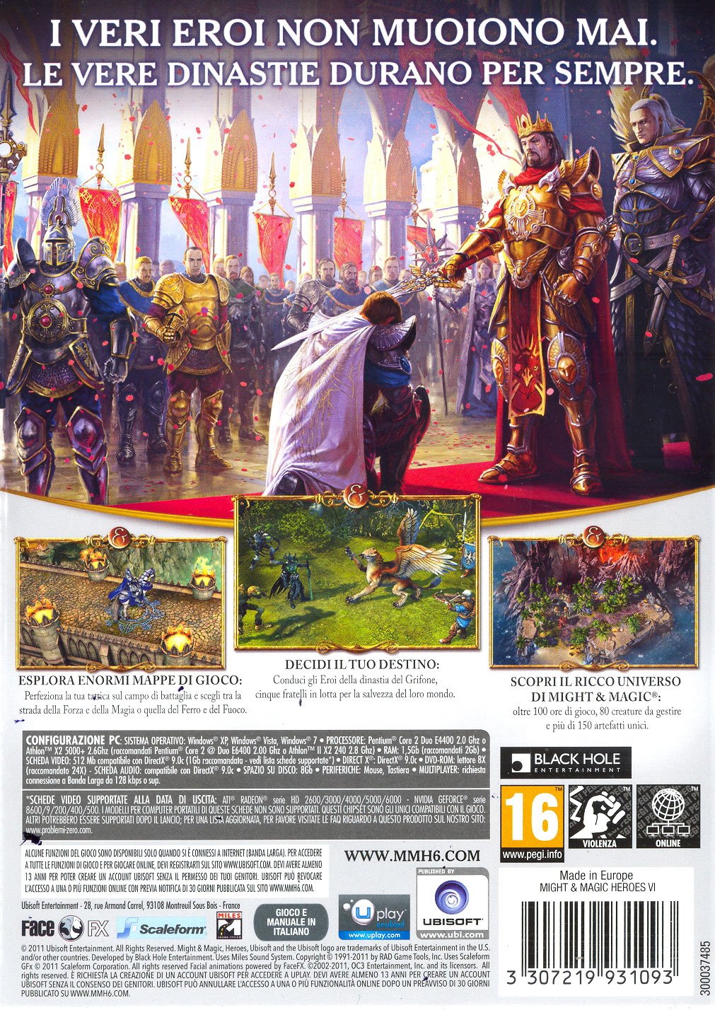 PC Might & Magic Heroes VI IT Import