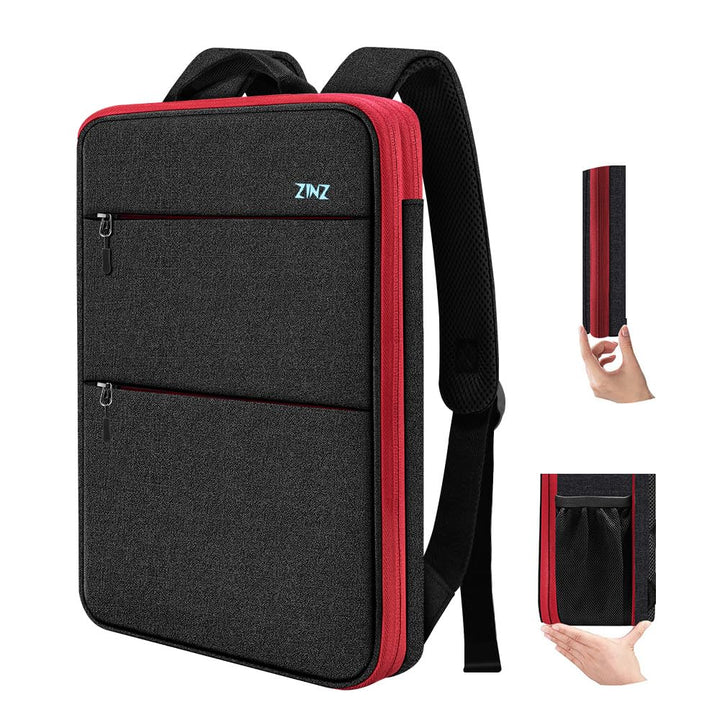 ZINZ 13 14 15 16 Zoll Schlank und Erweiterbar Laptop Rucksack Wasserdicht Notebook Tasche für Männer