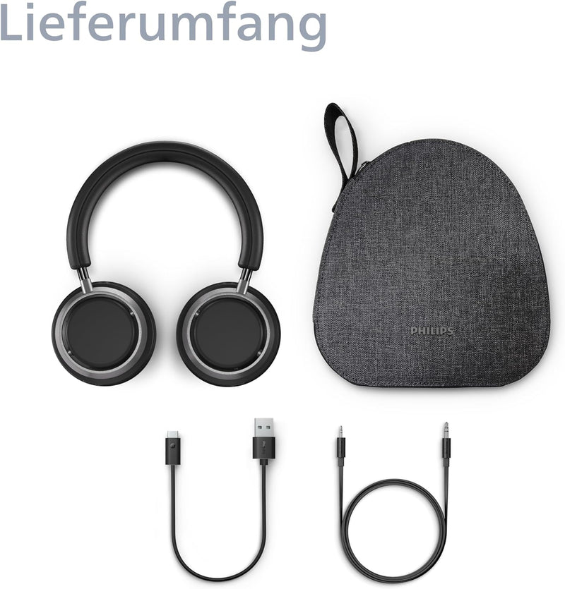 Philips Audio Fidelio L4 Noise Cancelling Over-Ear Wireless Bluetooth Kopfhörer - Hervorragende Gesp