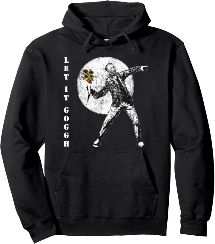 Let it Gogh Tee Graffiti Urban Street Art Graphic Pullover Hoodie