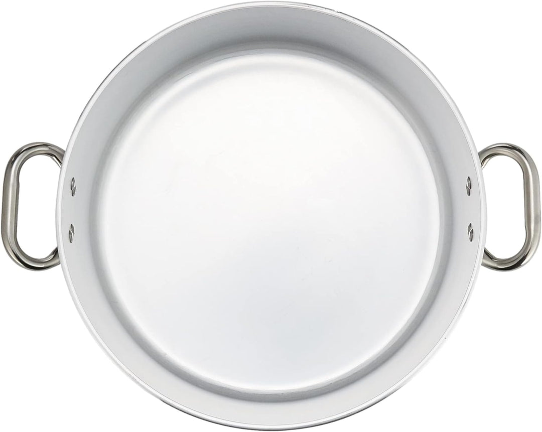 Pentole Agnelli ALMR110436 Hochstrahlender zylindrischer Auflauf, professionelles Aluminium 5 mm, 36