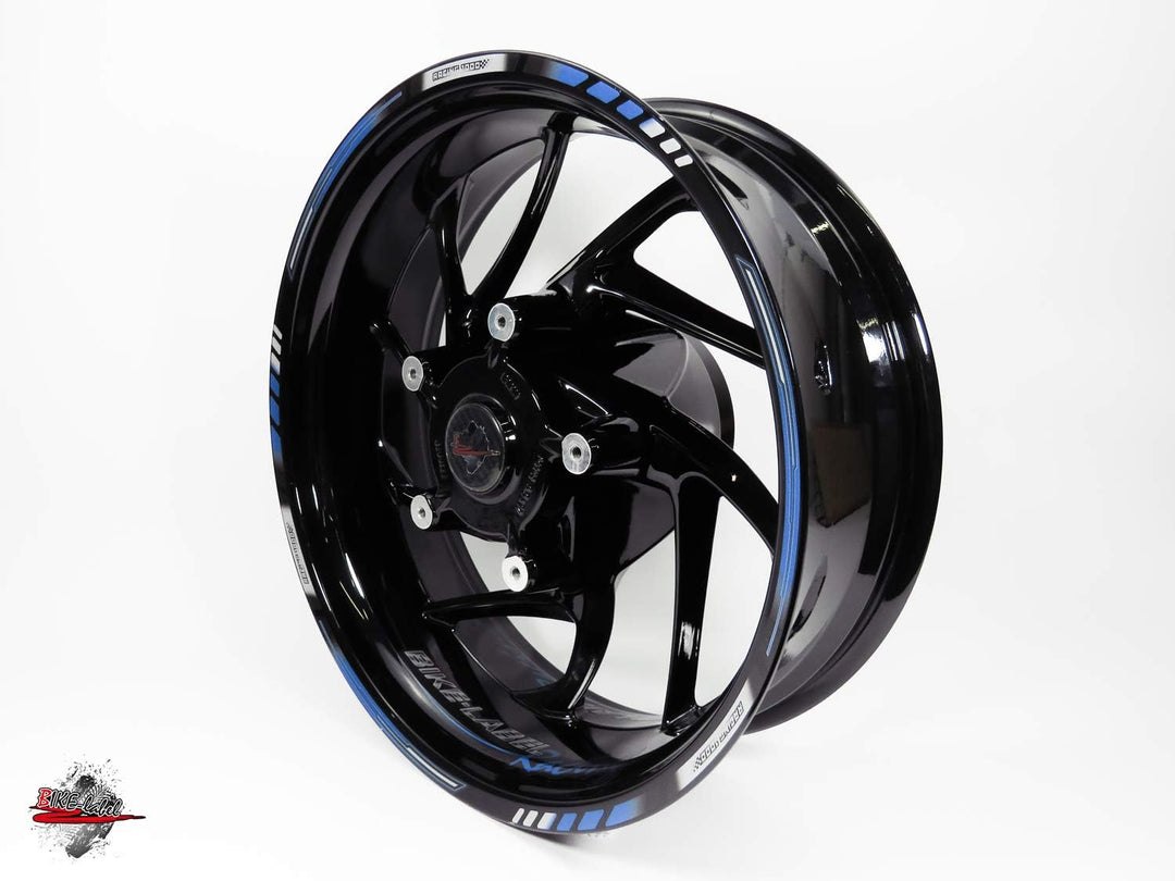 BIKE-label Felgenrand-Aufkleber Set für 16'' 17'' 18'' Zoll Felgen Racing 1000-780002