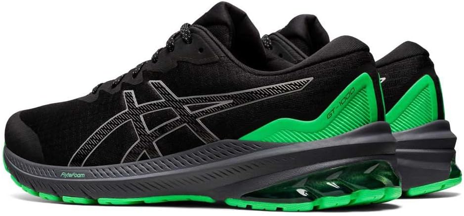 ASICS GT 2000 10 Strassenlaufschuhe für Männer Schwarz Weiss EU 43.5 EU Black White, 43.5 EU Black W