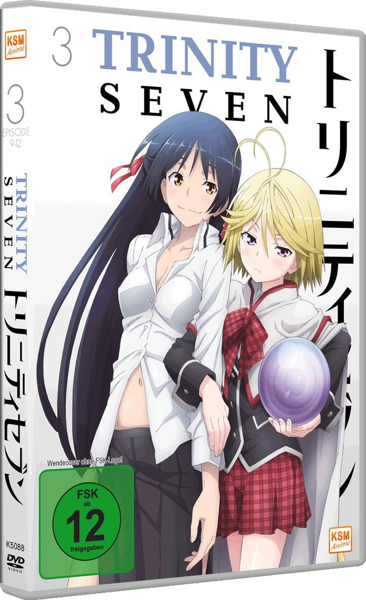 Trinity Seven, Vol. 3, DVD