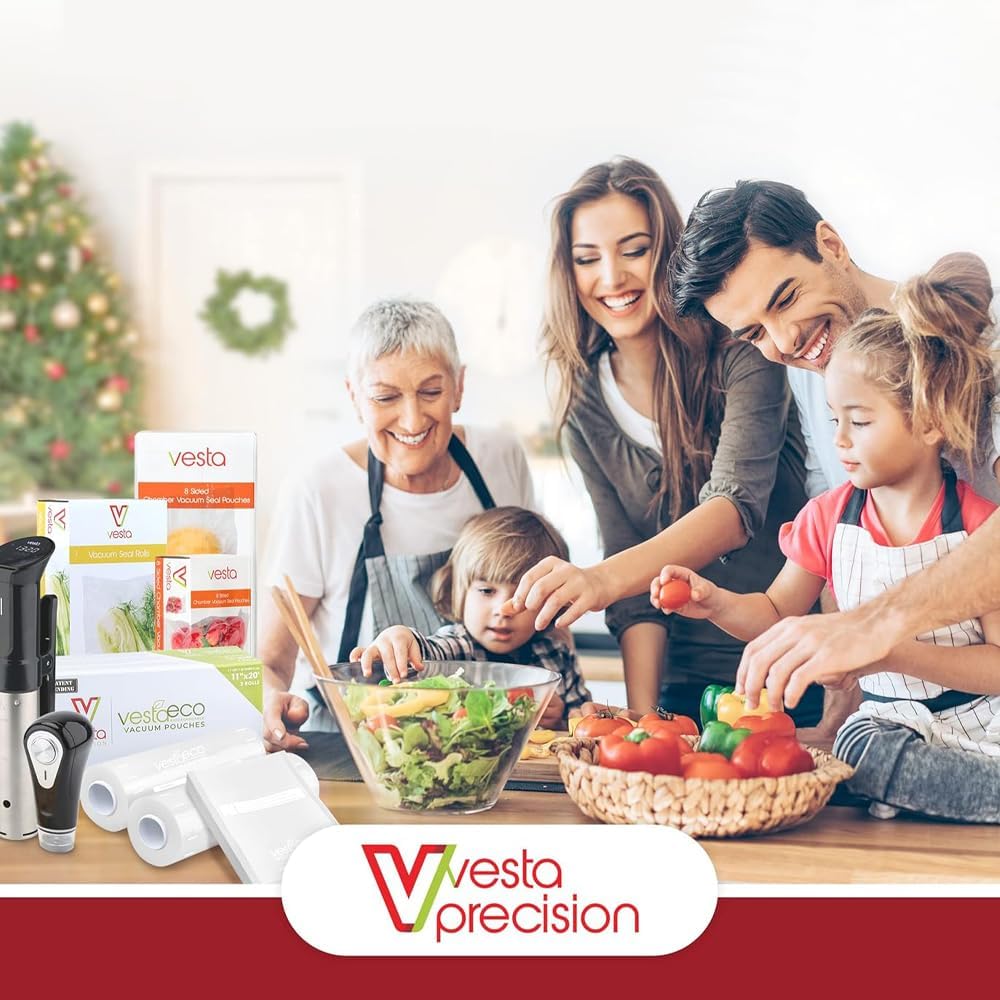 Vesta Precision Imersa Expert SV320 Professioneller Thermozirkulator zum Kochen bei niedrigen Temper