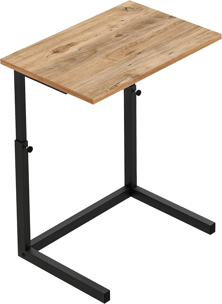 furniChic Beistelltisch Höhenverstellbar Couchtisch Sofatisch Laptoptisch Kaffeetisch Wohnzimmertisc