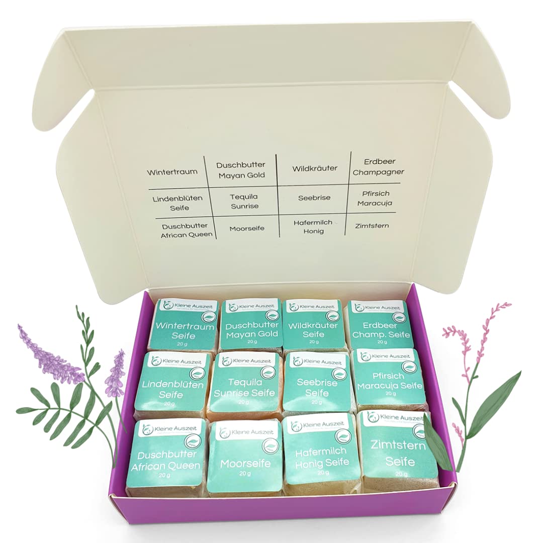 Kleine Auszeit Manufaktur, 12 Naturseifen Reise durch&