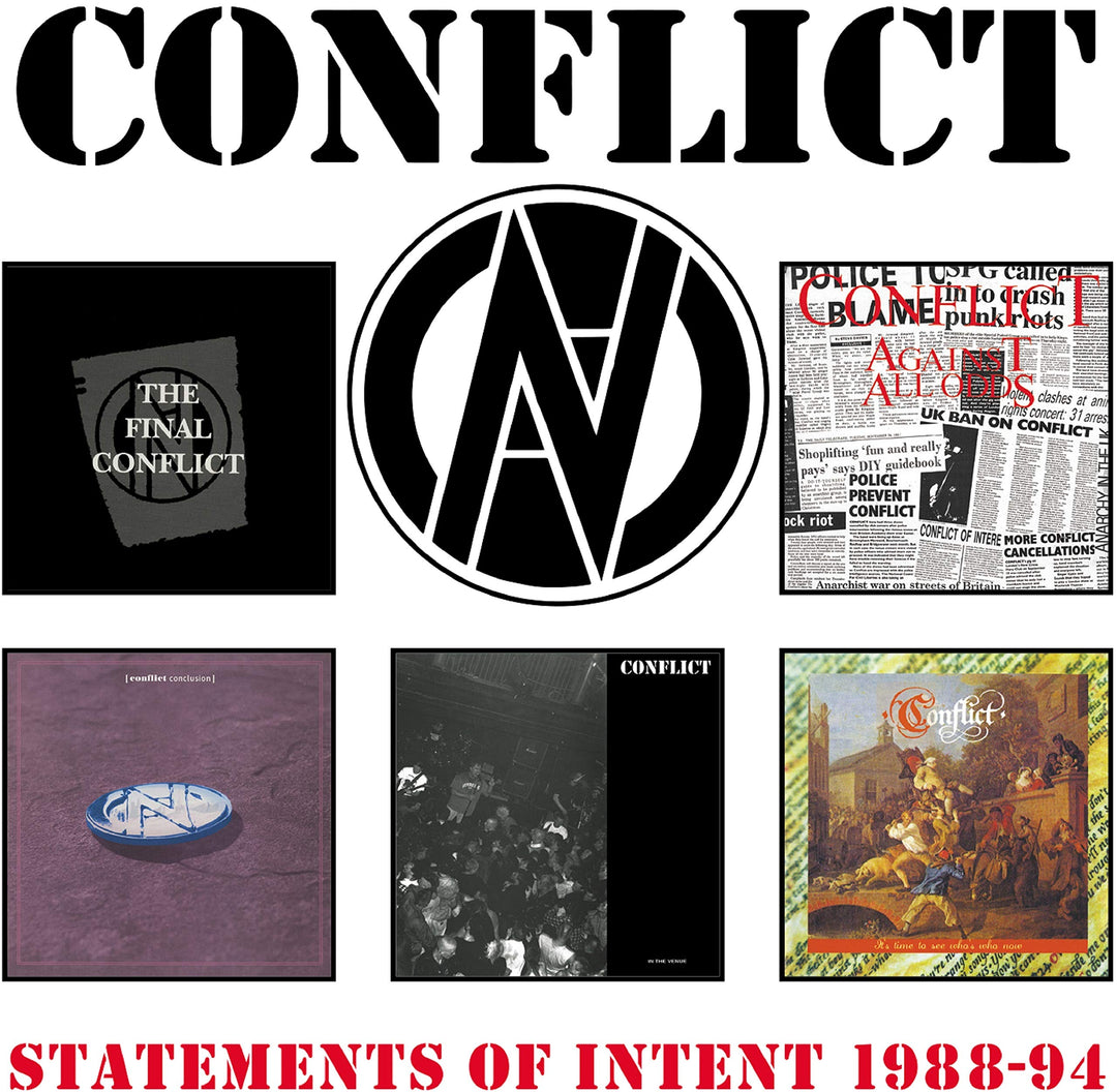 Statements of Intent 1988-1994 Set), Audio-CD