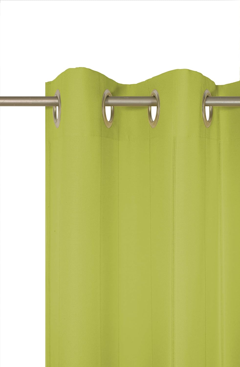 Wirth Fertigschal Felsted mit Ösen, Polyester, Grün, 150 x 132 cm Grün 150 x 132 cm, Grün 150 x 132