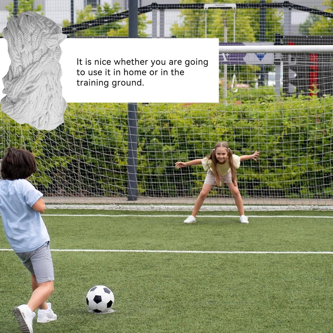 HERCHR Fussballnetz, Fussball-Fussballnetz, Sport-Ersatz-Fussballtorpfostennetz, Hinterhof, Kleine K