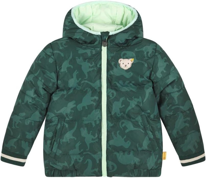 Steiff Jungen Kapuze Wendejacke, 104