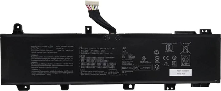 C41N1906-1 B0B200-03620000 0B200-03590000 Laptop Battery Compatible with ASUS ROG Zephyrus Duo 15 GX