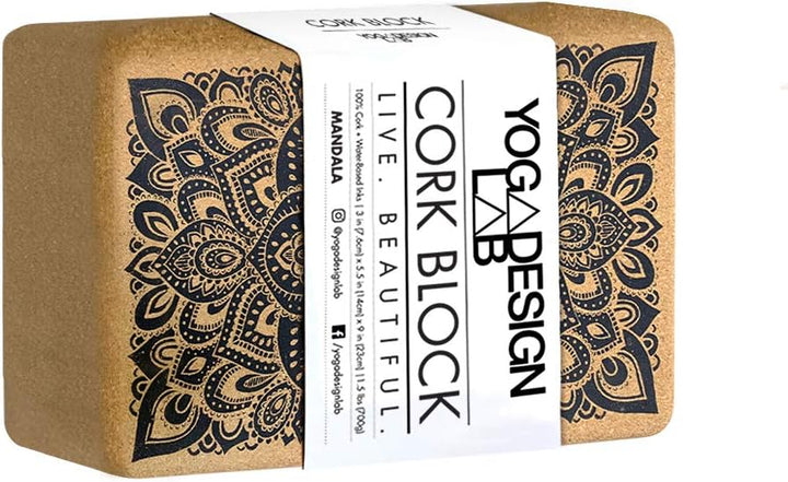 Yoga Design Lab Der Yogablock | Umweltfreundlicher Luxus | Besondere Griffigkeit und Stärke | Natürl