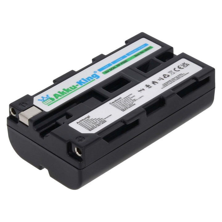 Akku-King Akku kompatibel mit Sony NP-F550 - Li-Ion 3350mAh - schwarz - für DSC-CD100, DCR-TR7000, B