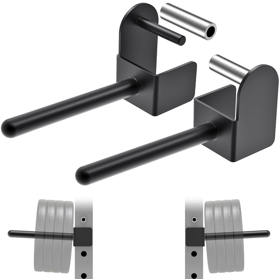 Kipika Hantelscheibenhalter für 2x2 und 3x3 Power Rack - Power Rack Aufsatz für Hantelscheiben - Pas