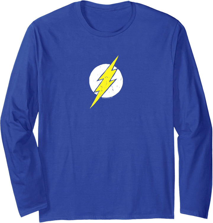 The Flash Rough Logo Langarmshirt
